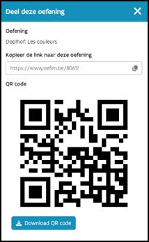 Screenshot QR-code